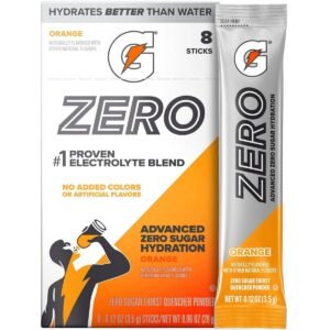 Gatorade GZERO Orange Sports Drink Mix - 8pk