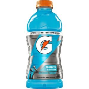 Gatorade Glacier Freeze Sports Drink - 28 fl oz Bottle: Non-Caffeinated