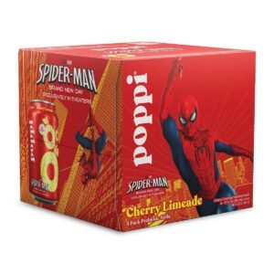 Poppi Cherry Lime Prebiotic Soda - 4pk/12 fl oz Cans: Non-Caffeinated