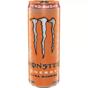Monster Ultra Sunrise Energy Drink - 12 fl oz: Low Sodium, Caffeinated, No Artificial Colors