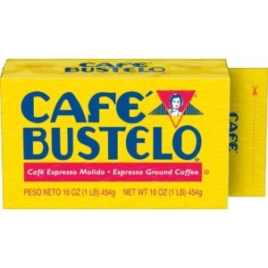 Café Bustelo Espresso Dark Roast Vacuum-Packed Brick - 16oz: Source Varies, Unflavored