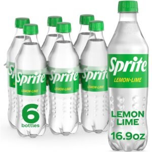Sprite Soda - 6pk/16.9 fl oz Bottles: Non-Caffeinated, Citrus