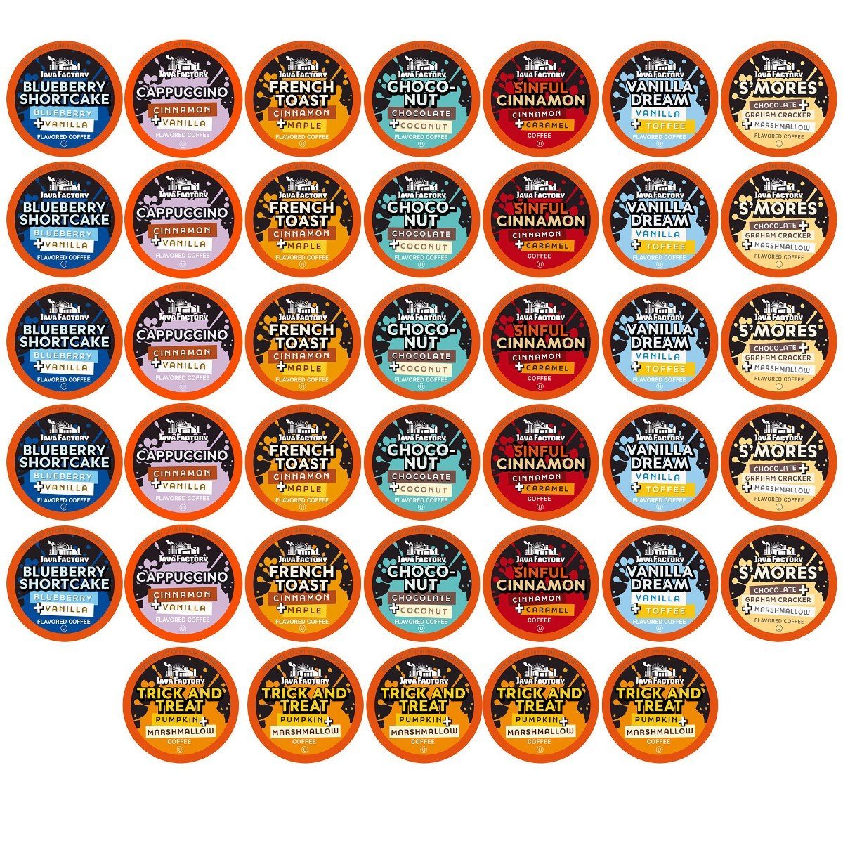 Java Factory Variety Pack Single-Cup Coffee for Keurig K-Cup Brewers, 40 Count - Image 4