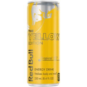 Red Bull Yellow Edition Energy Drink - Tropical - 8.4 fl oz: Caffeinated