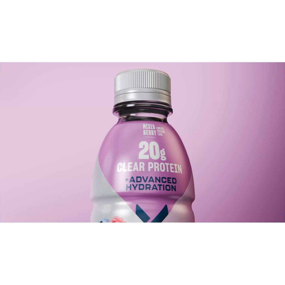 P2X Advanced Hydration 20g Clear Protein Drink With 710mg of Electrolytes - Strawberry Watermelon - 4pk/67.6oz - Image 2