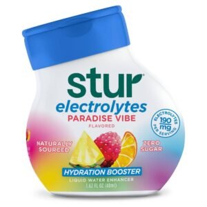 Stur Electrolytes Paradise Vibe Water Enhancer Drink Mix - 1.62 fl oz