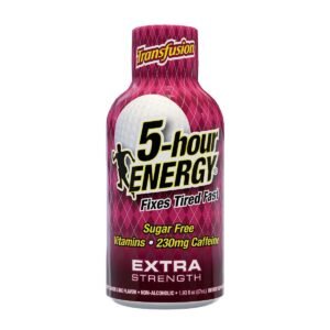 5-hour ENERGY Extra Strength Shots, Transfusion Flavor, 1.93 Fl Oz, 24 Pack