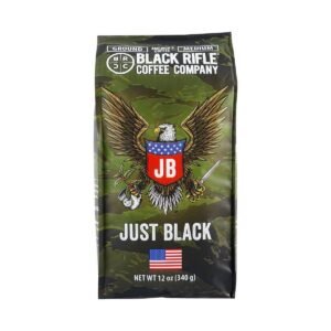 Black Rifle Coffee Company Just Black Medium Roast Ground Coffee - 12oz
