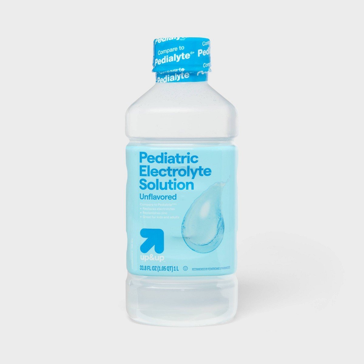 Pediatric Unflavored Electrolyte Solution - 33.8 fl oz - up&up™: Non-Caffeinated, Ready to Drink, Liquid Form