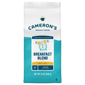 Cameron's Breakfast Blend Light Roast Ground Coffee 12oz