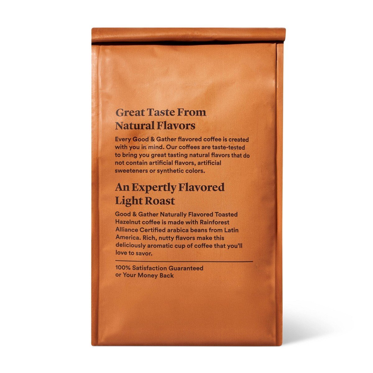 Naturally Flavored Toasted Hazelnut Light Roast Ground Coffee - 12oz - Good & Gather: Rainforest Alliance Certified, Latin American Arabica Beans - Image 4