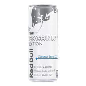 Red Bull Coconut Edition Energy Drink - Coconut Berry, Caffeinated - 8.4 fl oz Can
