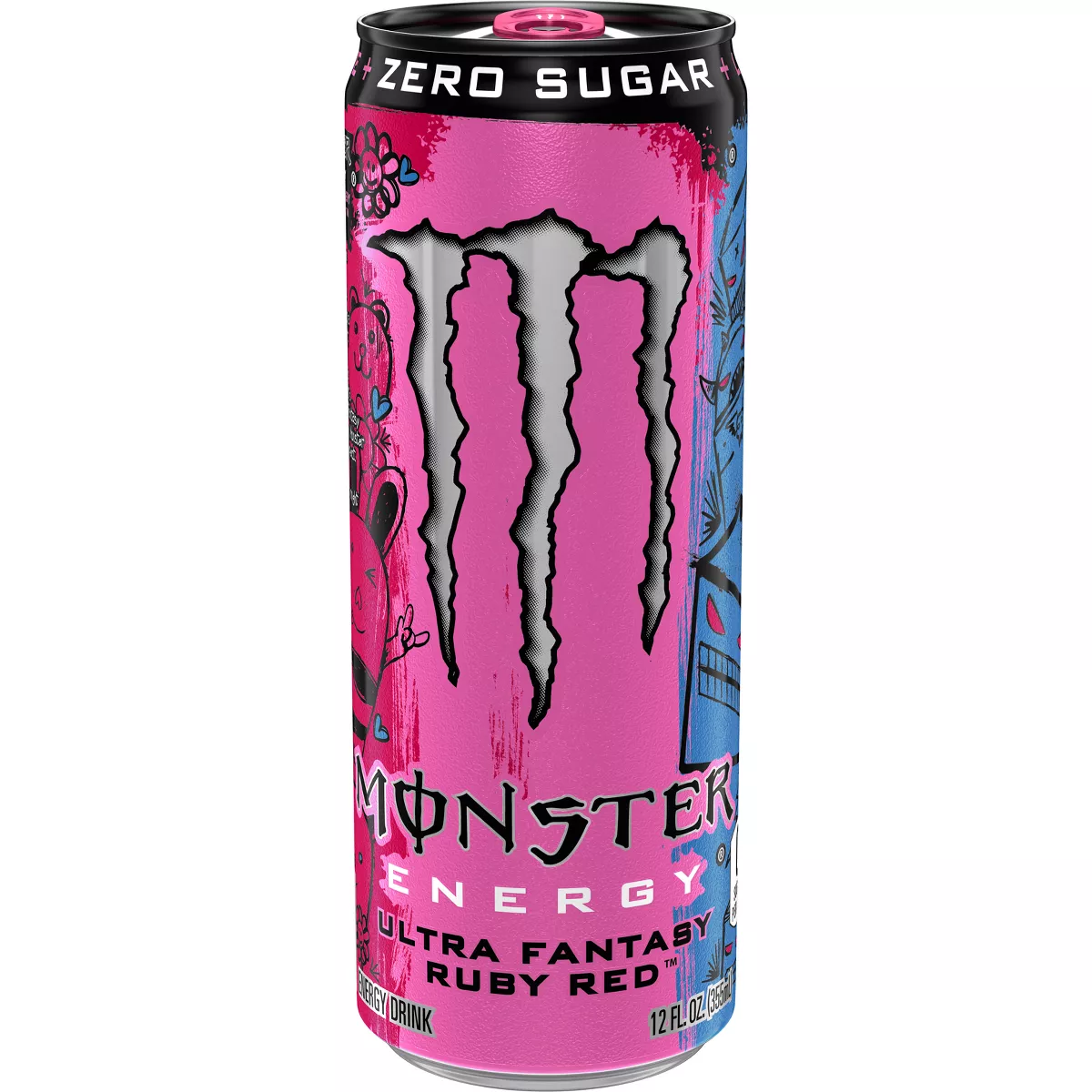Monster Ultra Fantasy Ruby Red Energy Drink - 12 fl oz: Low Sodium, No Artificial Colors, Herb Flavor