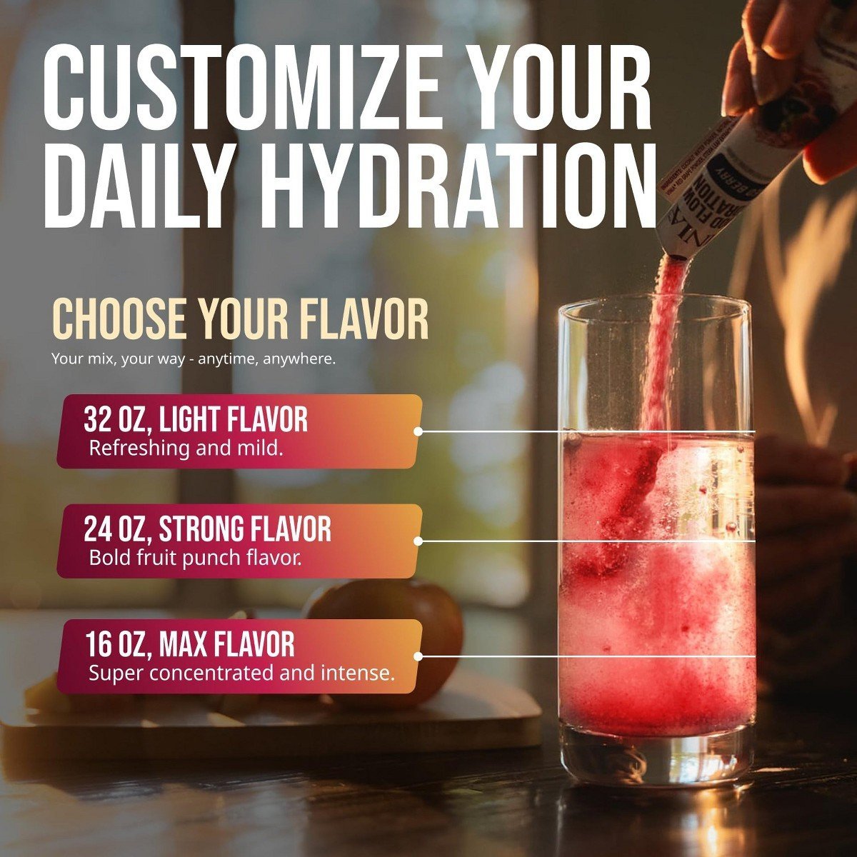 VINIA Blood Flow Electrolyte Drink Mix, Lemon Lime Flavor, Red Grape Piceid Resveratrol Powder, Hydration Support, 30 Stickpacks - Image 3