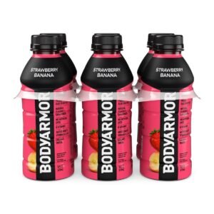 BODYARMOR Strawberry Banana Sports Drink - 6pk/16 fl oz: Gluten-Free, Non-Caffeinated