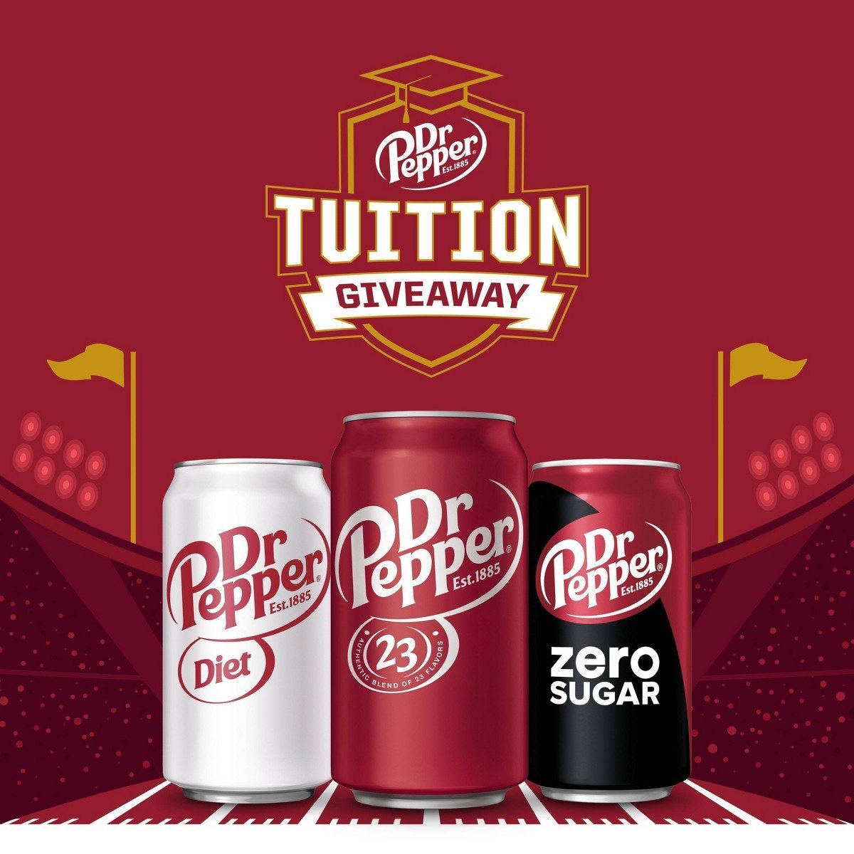 Dr Pepper Zero Sugar Soda - 12pk/12 fl oz Cans - Image 3