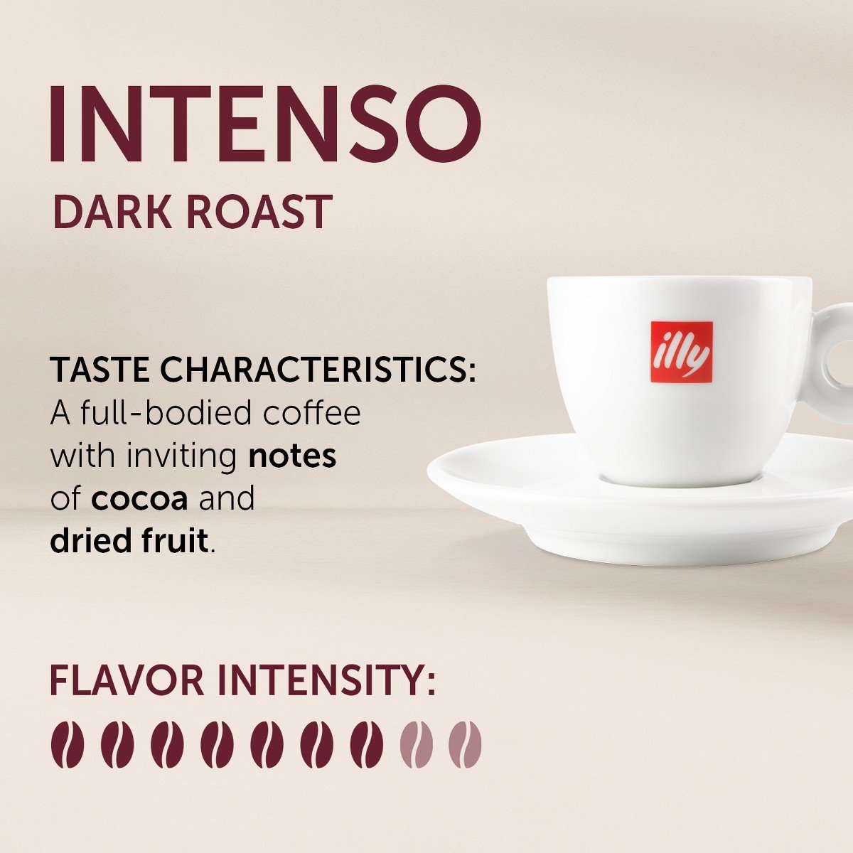 Illy Intenso Dark Roast Espresso Ground Coffee - 8.8oz: Arabica Beans, Italian Variety - Image 3