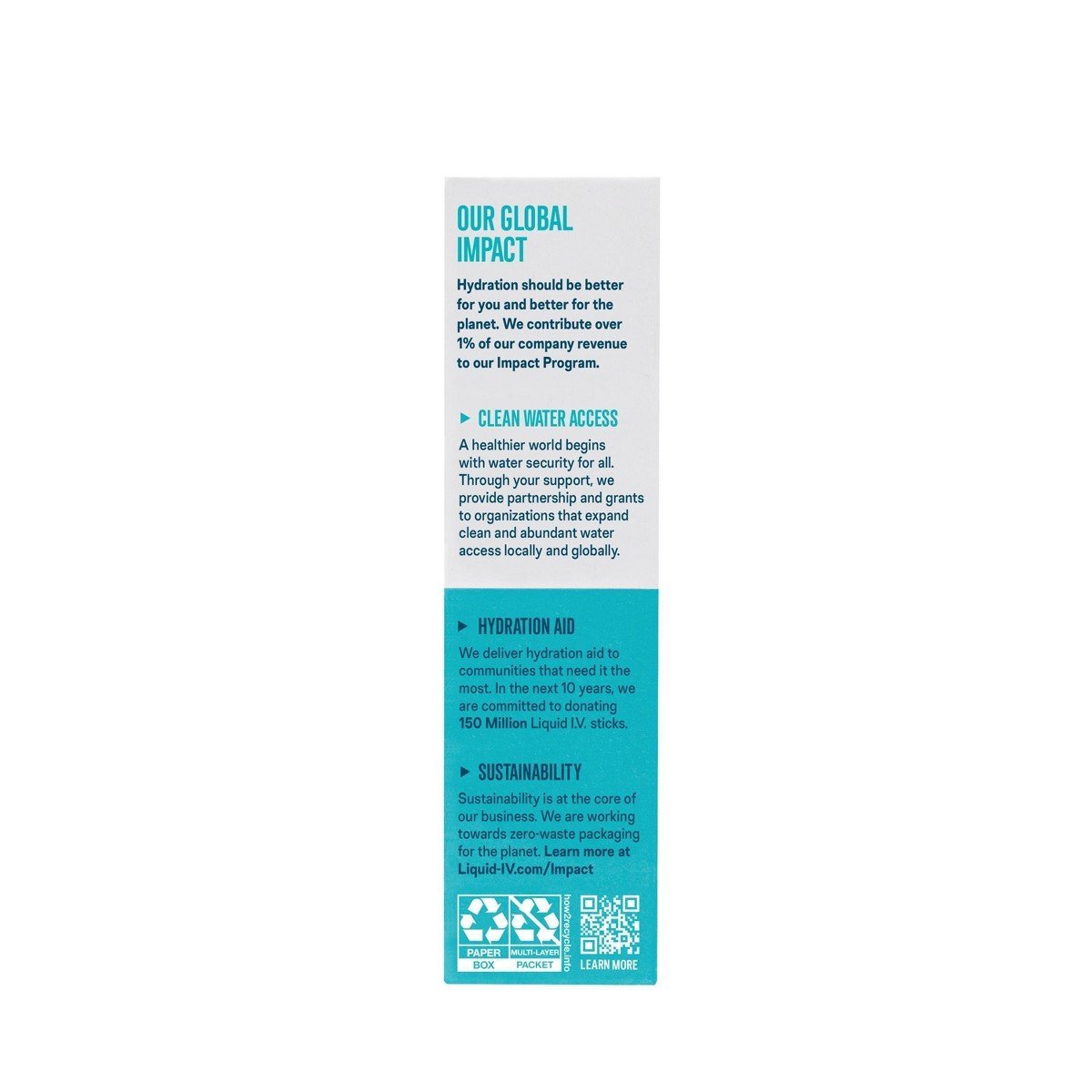 Liquid I.V. Sugar Free Hydration Multiplier Powder Electrolyte Drink Mix - Mandarin Orange - 0.45ox/6ct - Image 5