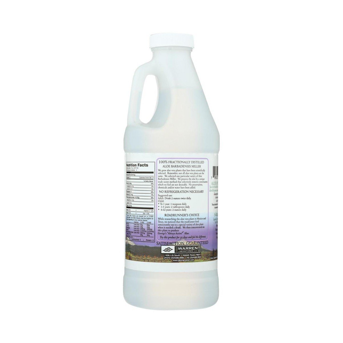George's 100% Aloe Vera Juice - 32 fz - Image 2