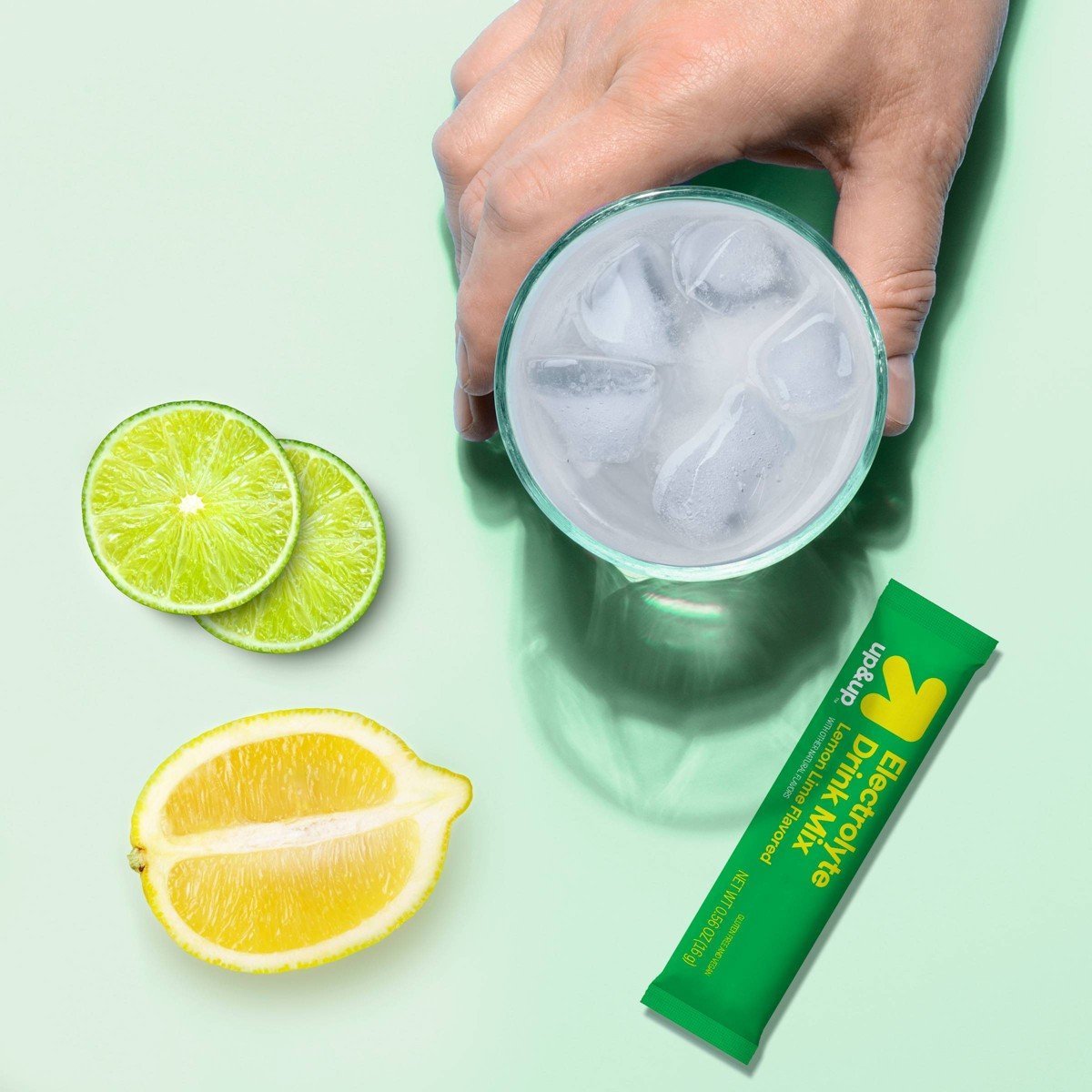 Hydration with Electrolytes Vegan Drink Mix - Lemon Lime - 11.3oz/20ct - up&up™: Powdered, Electrolyte Drink Mixes - Image 6
