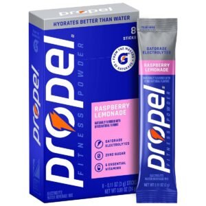 Propel Powder Sticks - Raspberry Lemonade - 8ct