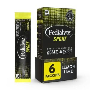 Pedialyte Sport Electrolyte Powder - Lemon Lime - 6ct/0.6oz