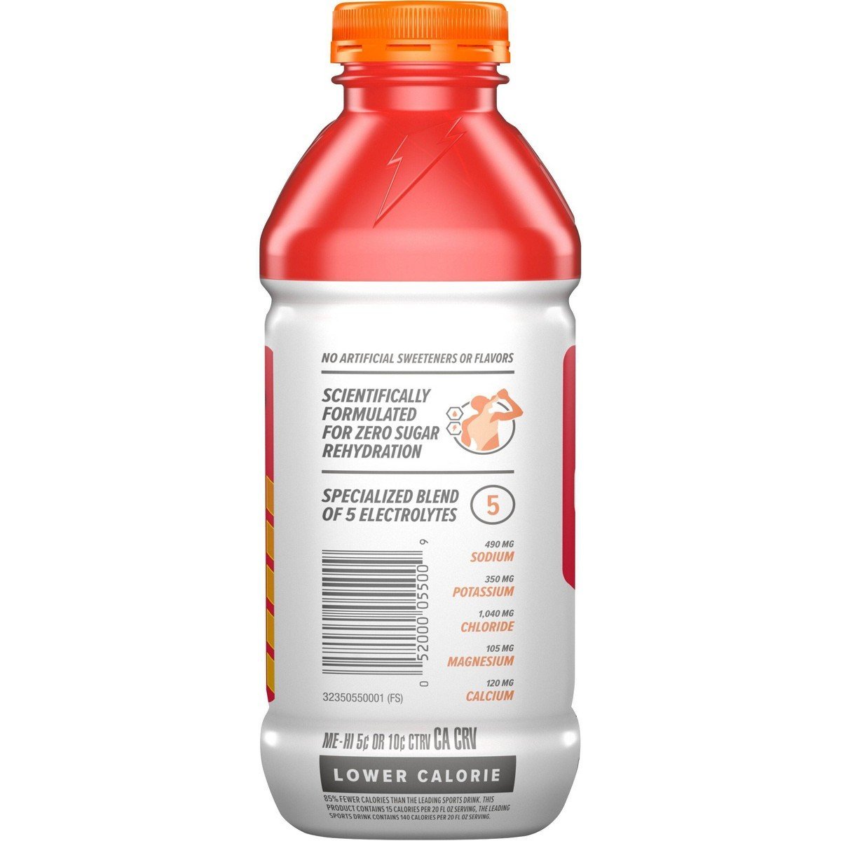 Gatorade Gatorlyte Zero Fruit Punch Sports Drink - 20 fl oz Bottle: Non-Caffeinated - Image 3