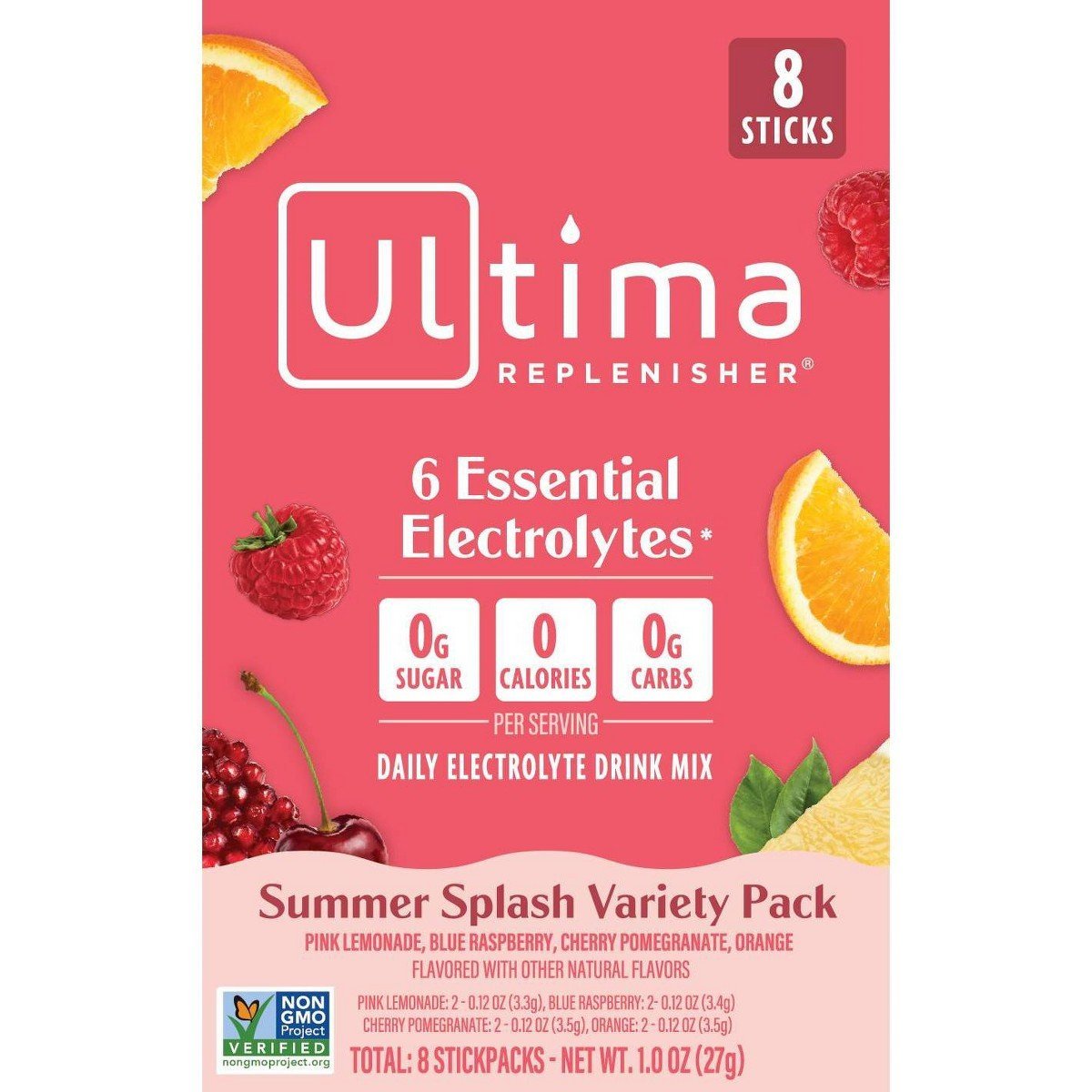 Ultima Replenisher Drink mix Summer Splash - 8ct - Image 3