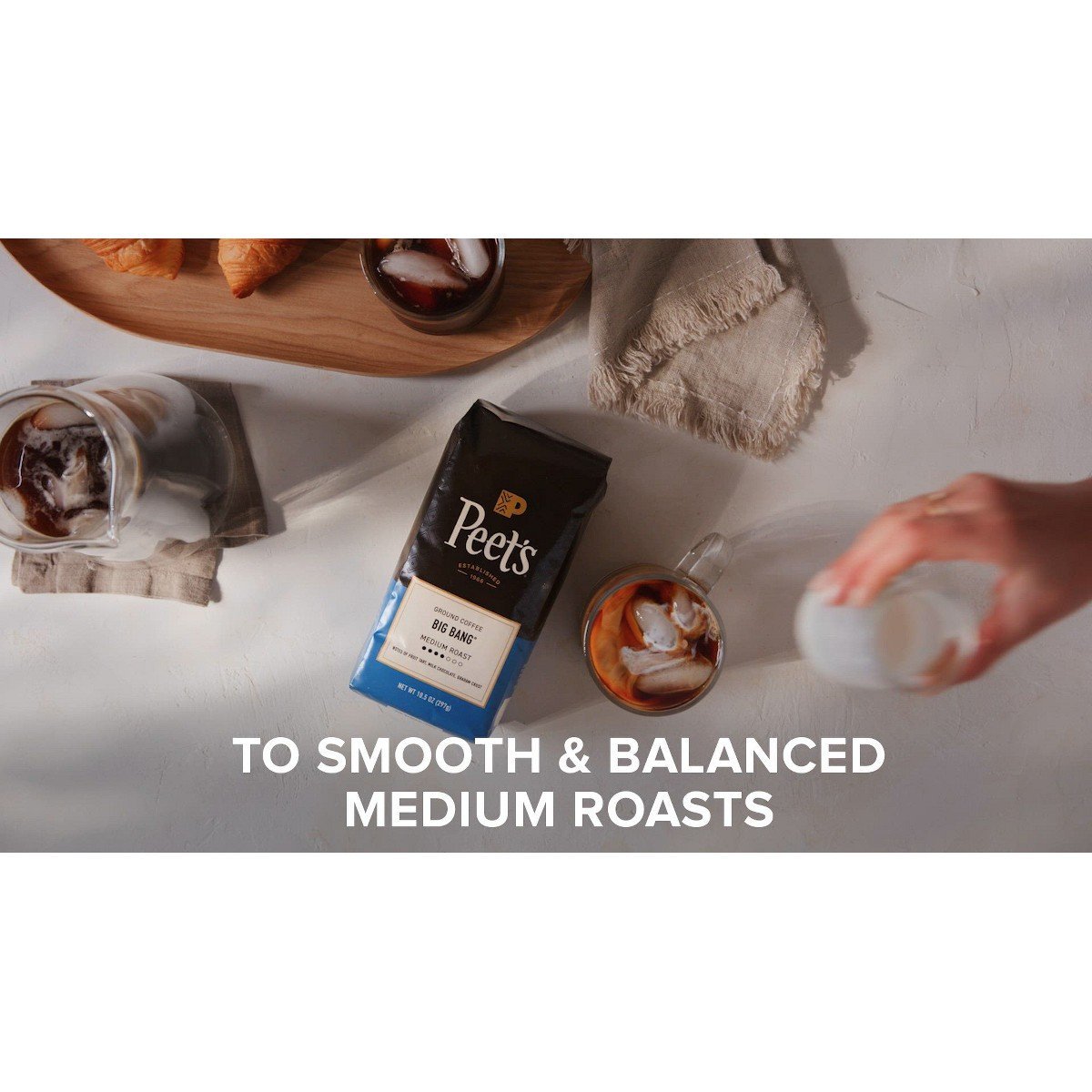 Peet's Sun Catcher Light Roast Ground Coffee - 10.5oz - Image 2