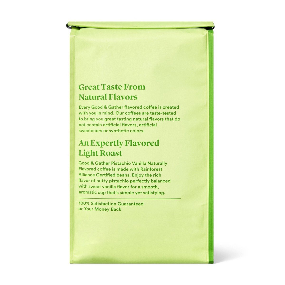 Naturally Flavored Pistachio Vanilla Light Roast Ground Coffee - 12 oz - Good & Gatherâ„¢ - Image 3