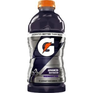 Gatorade Midnight Ice Sports Drink - 28 fl oz Bottle: Non-Caffeinated