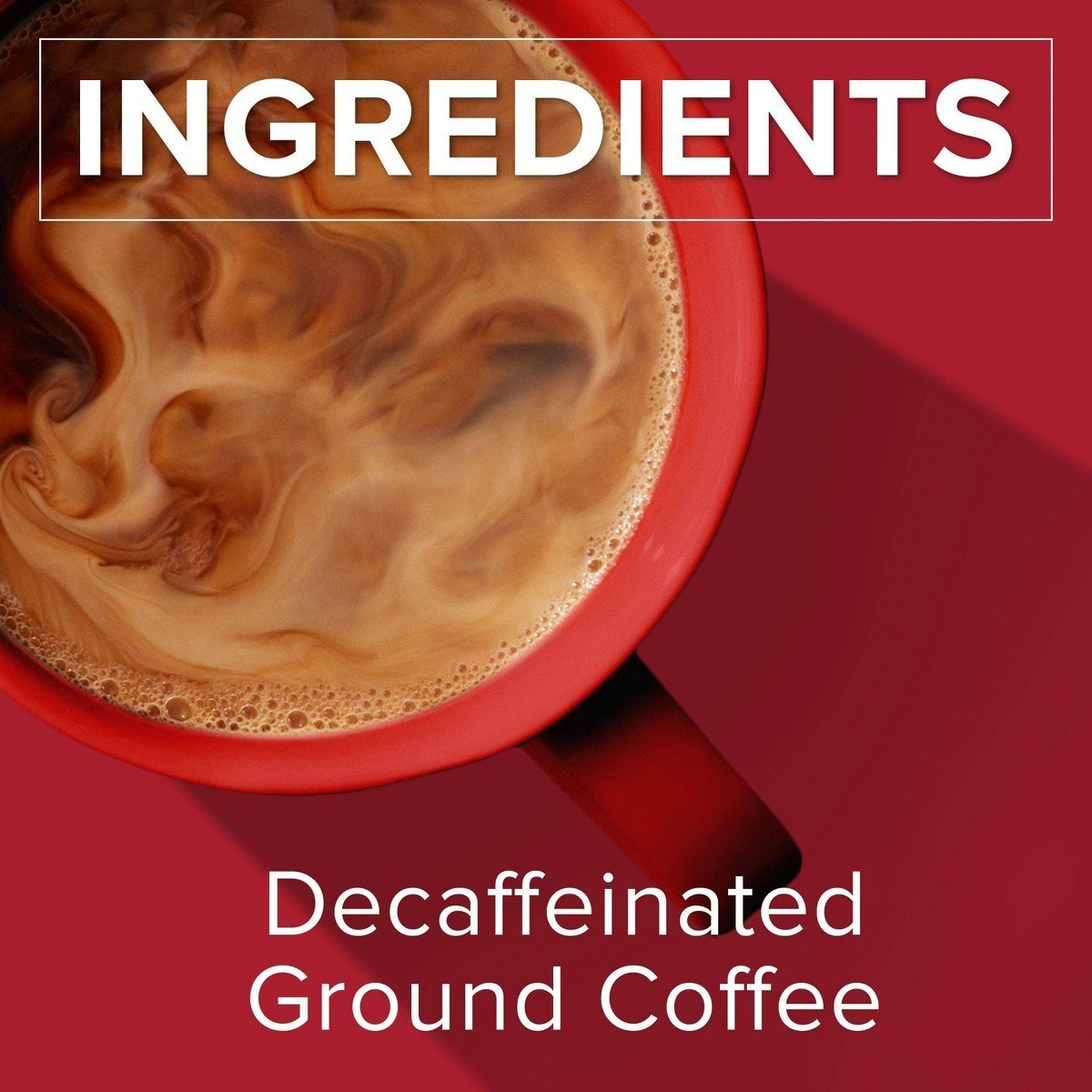 Folgers Classic Medium Roast Ground Coffee - Decaf - 19.2oz - Image 5