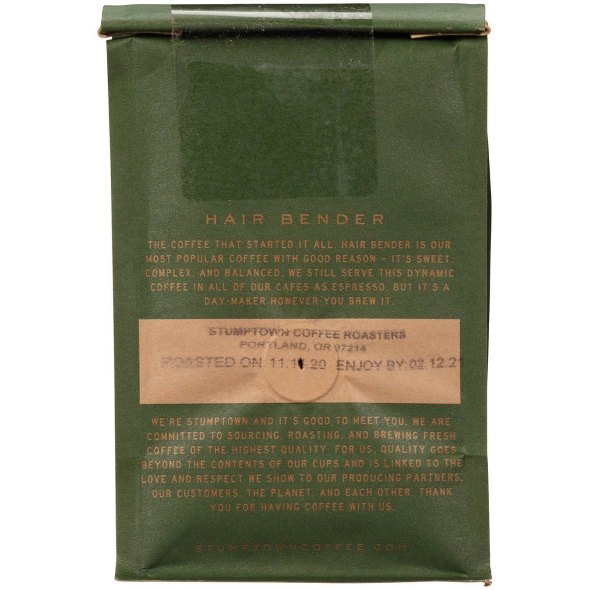 Stumptown Hair Bender Ground Medium Roast Coffee - 12oz: Arabica Beans, Citrus & Dark Chocolate - Image 5