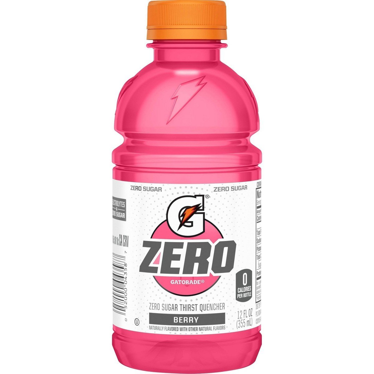 Gatorade Zero Mixed Flavor Variety Pack Sports Drink - 18pk/12 fl oz Bottles: Non-Caffeinated, Sugar-Free - Image 5