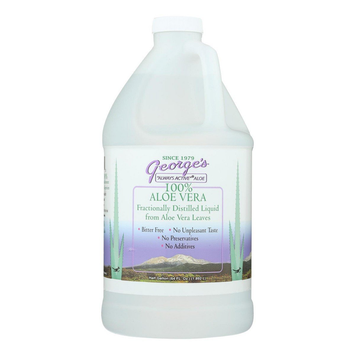 George's 100% Aloe Vera Juice - 64 fz