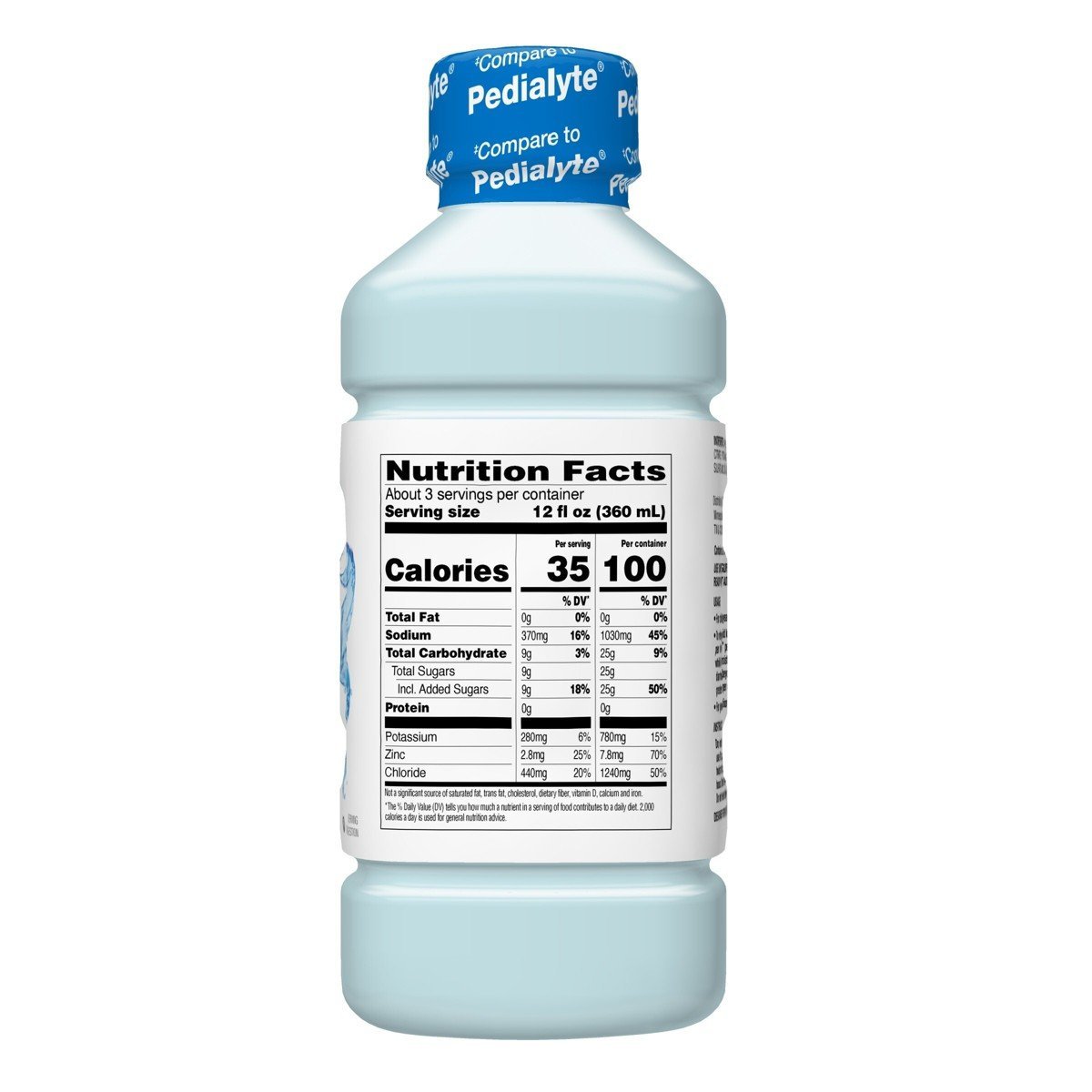 Pediatric Unflavored Electrolyte Solution - 33.8 fl oz - up&up™: Non-Caffeinated, Ready to Drink, Liquid Form - Image 6