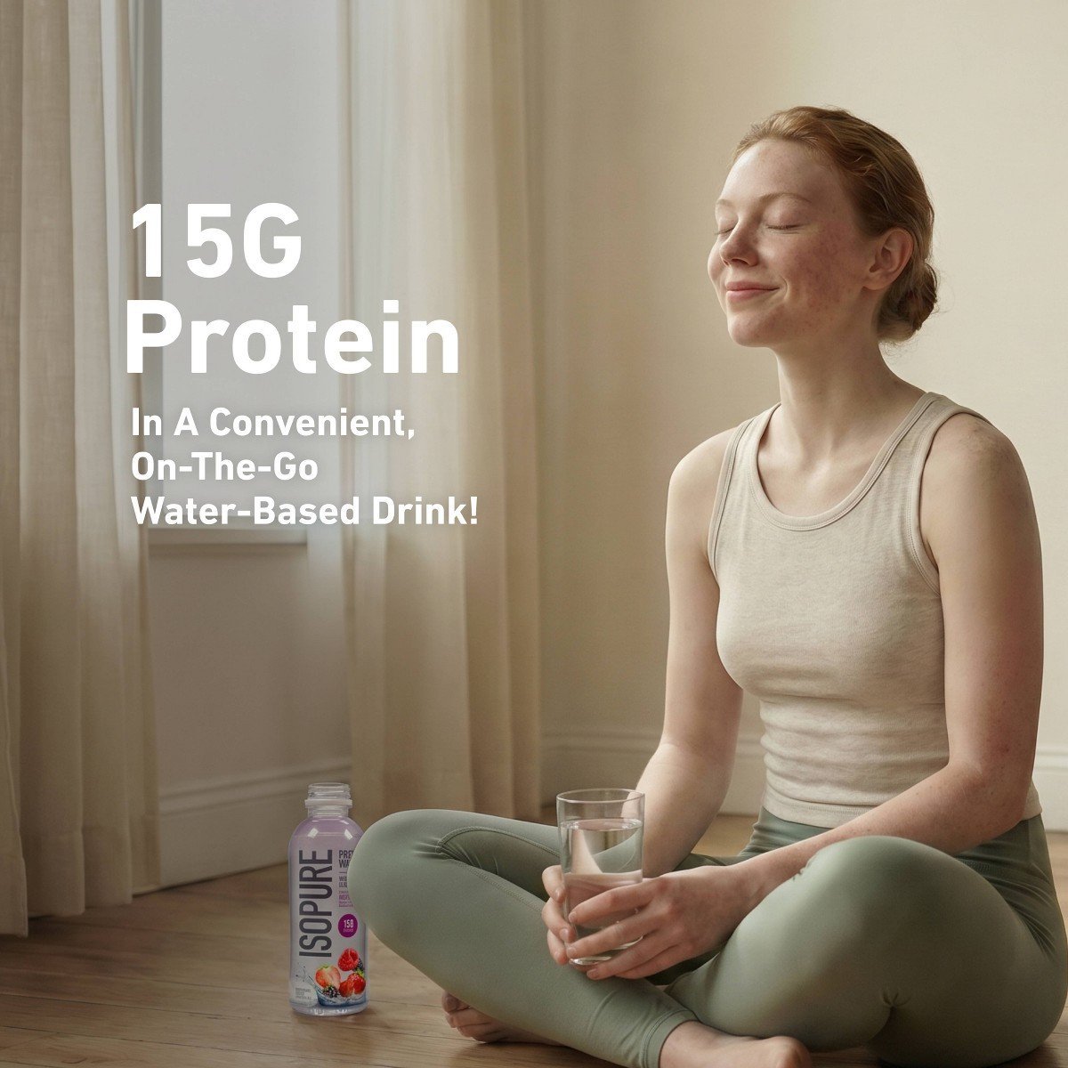 Isopure Mixed Berry 15g Clear Protein Water with Electrolytes - 20 fl oz - Image 5