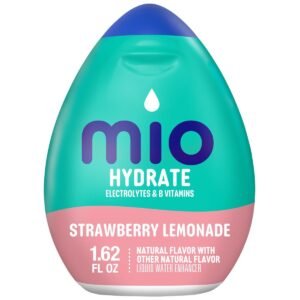 MiO Hydrate Strawberry/Lemonade Flavored Drink Mix - 1.62oz: Non-Caffeinated