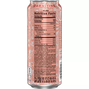 Monster Energy Ultra Peachy Keen Energy Drink - 16 fl oz: Low Sodium, No Artificial Colors, Caffeinated - Image 4