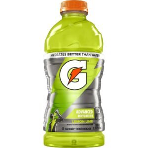 Gatorade Lemon Lime Sports Drink - 28 fl oz Bottle: Non-Caffeinated