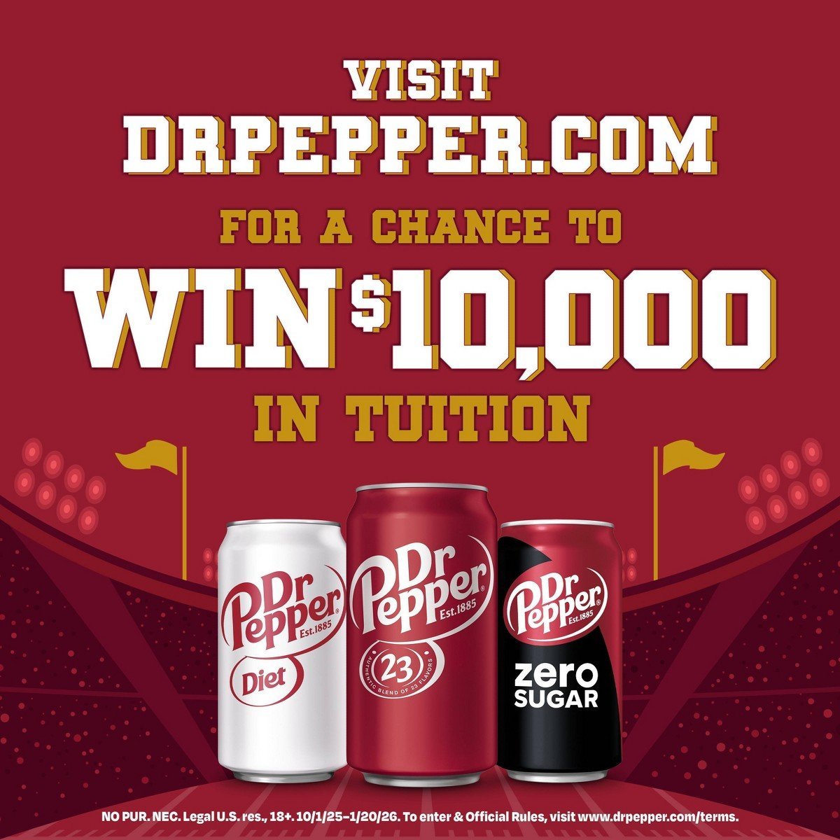 Dr Pepper Zero Sugar Soda - 12pk/12 fl oz Cans - Image 4