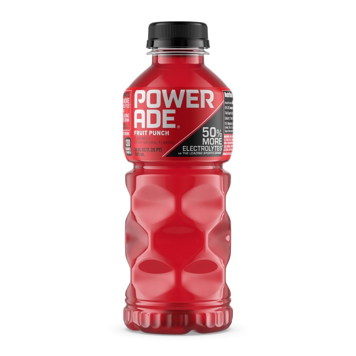 POWERADE Fruit Punch Sports Drink - 20 fl oz Bottle: Non-Caffeinated, USDA Grade A