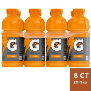 Gatorade Orange Sports Drink - 8pk/20 fl oz Bottles: Non-Caffeinated