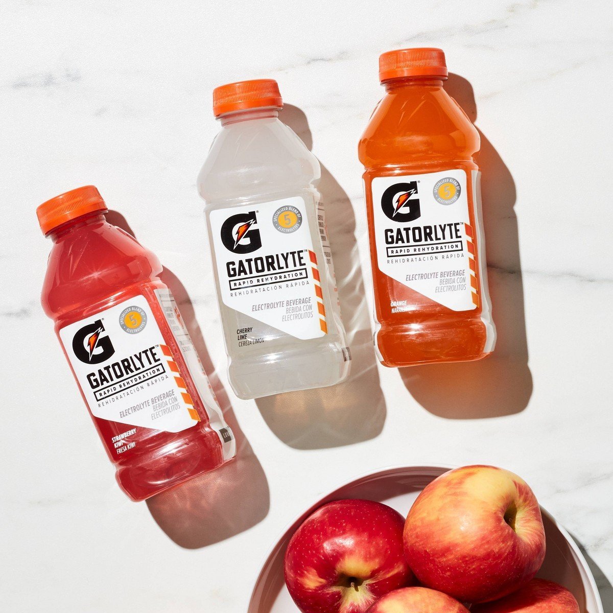 Gatorade Gatorlyte Cherry Lime Sports Drink - 20 fl oz Bottle: Non-Caffeinated, Low Calorie - Image 4