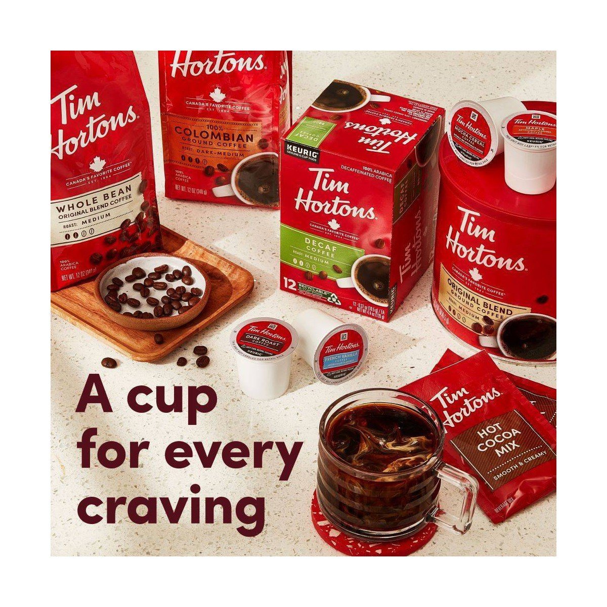 Tim Hortons Original Blend Ground Coffee - Medium Roast - 30oz - Image 6