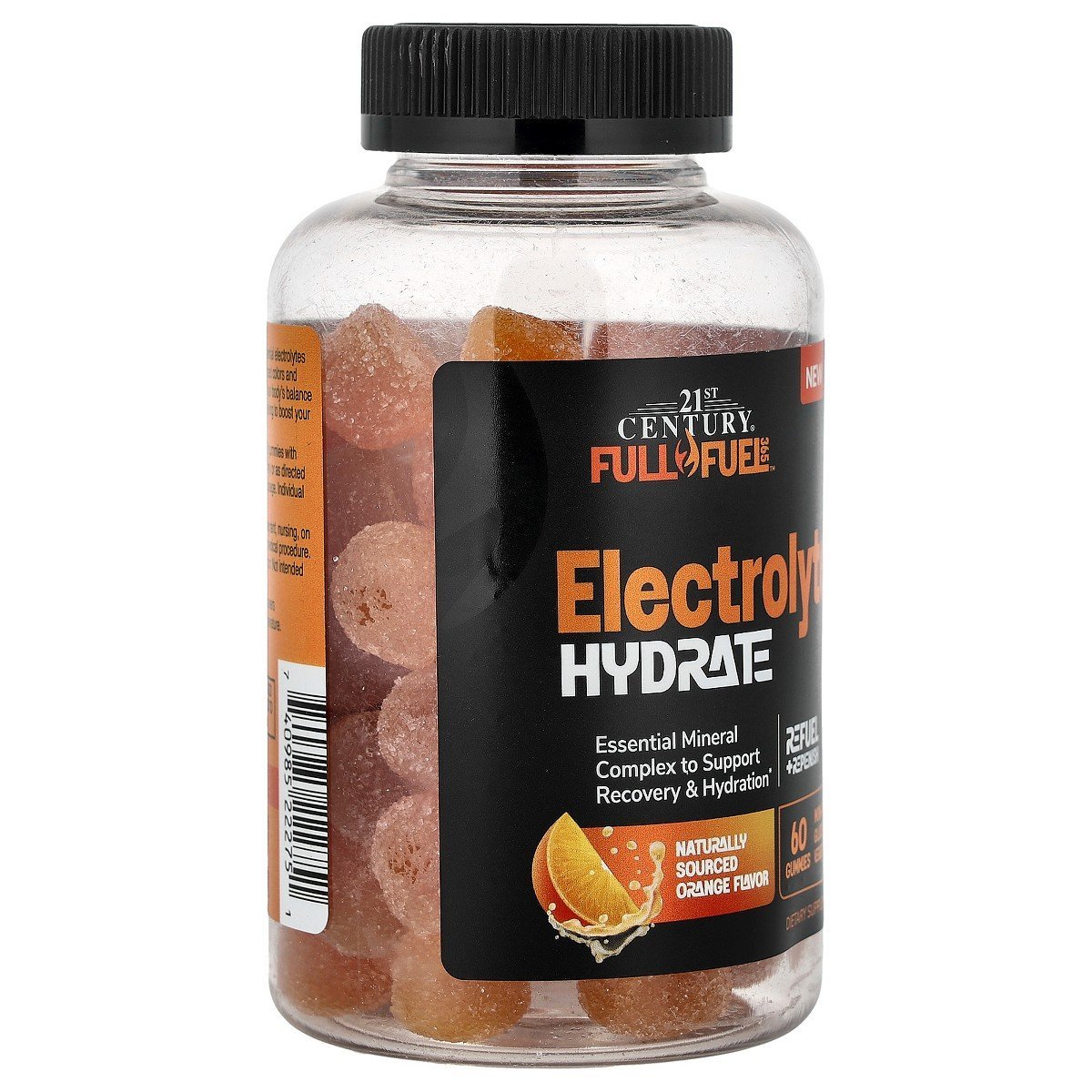 21st Century Electrolyte Hydrate Gummies, Orange, 60 Gummies - Image 4