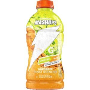 Gatorade Mashup Lemon Lime Sports Drink - 28 fl oz Bottle: Non-Caffeinated