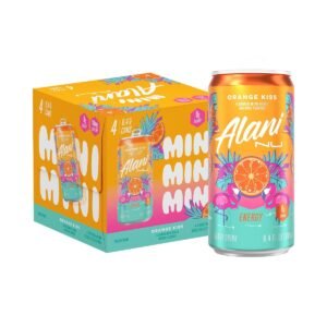 Alani Nu Orange Kiss Energy Drink - 4pk/8.4 fl oz Cans: Caffeinated