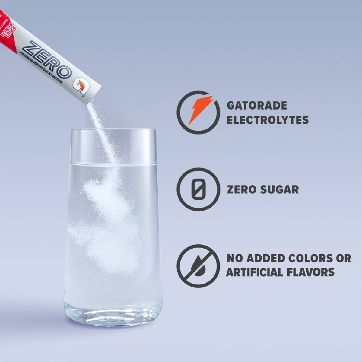 Gatorade G-Zero Powder Sticks Variety Pack - 24ct: No Artificial Flavor - Image 4