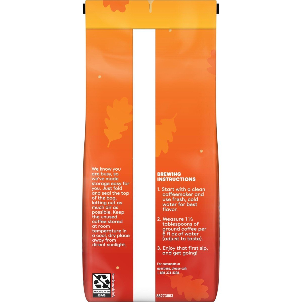 Dunkin' Pumpkin Spice Flavored Medium Roast Ground Coffee - 11oz - Image 3